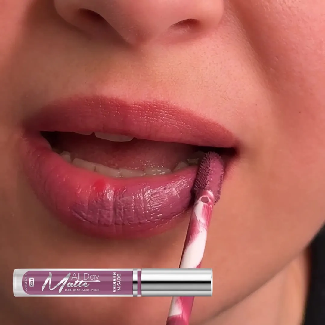 Videoclip Ruj Lichid de Buze Boys`n Berries All Day Matte Aria