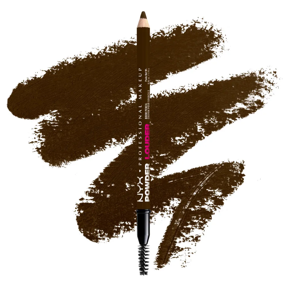 Creion pentru Sprancene Nyx Professional Makeup Powder Louder Brow Pencil ASH BROWN