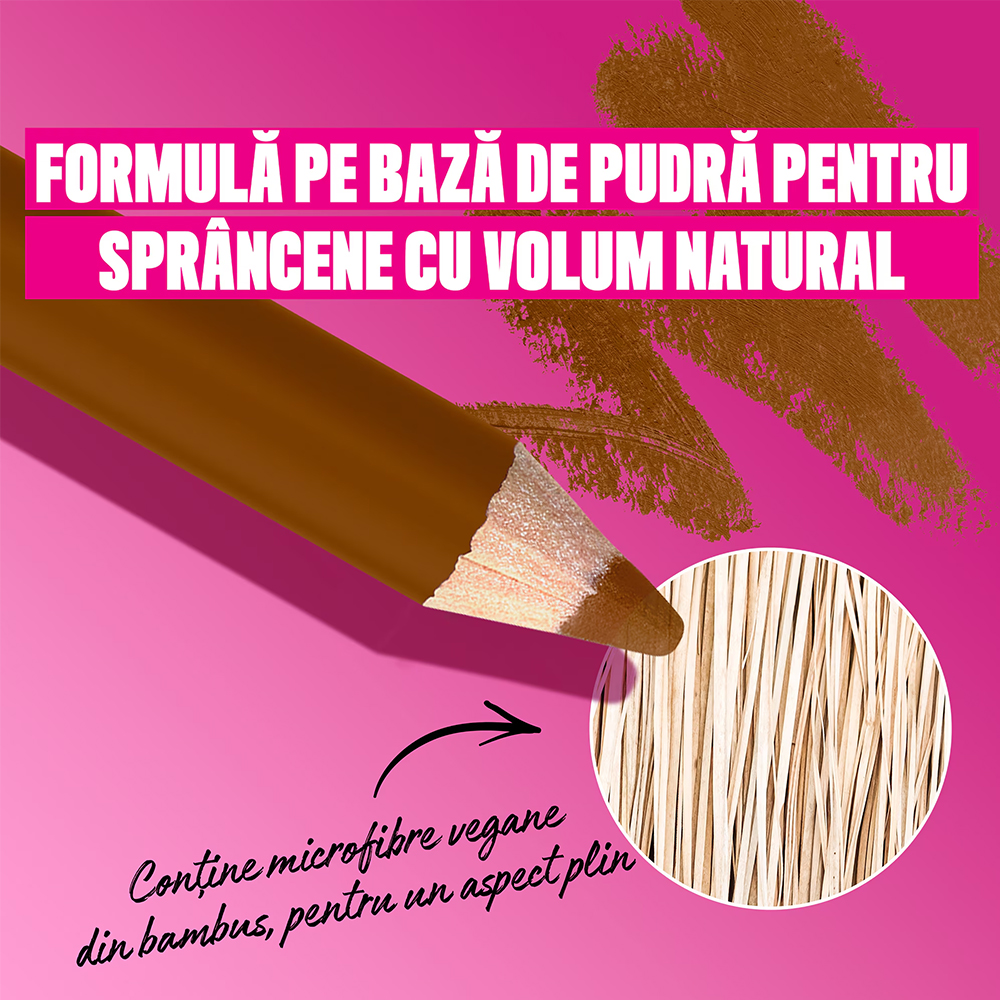 Creion pentru Sprancene Nyx Professional Makeup Powder Louder Brow Pencil AUBURN