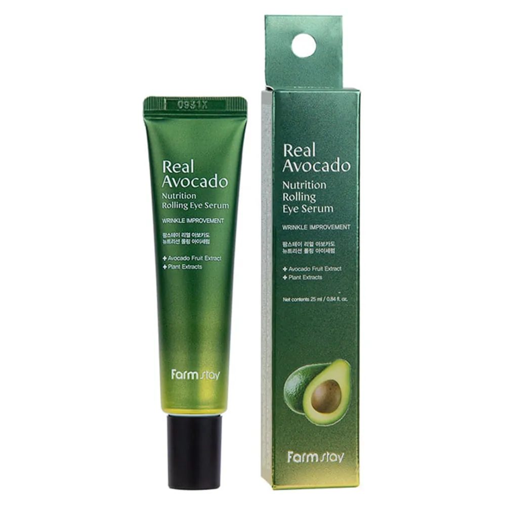 Ser Nutritiv pentru Zona Ochilor cu Avocado Farmstay Rolling Eye Serum