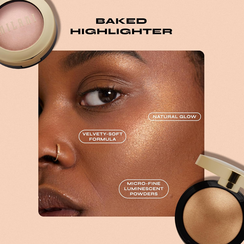 Iluminator Milani Baked Highlighter 130 Rosa Italiana