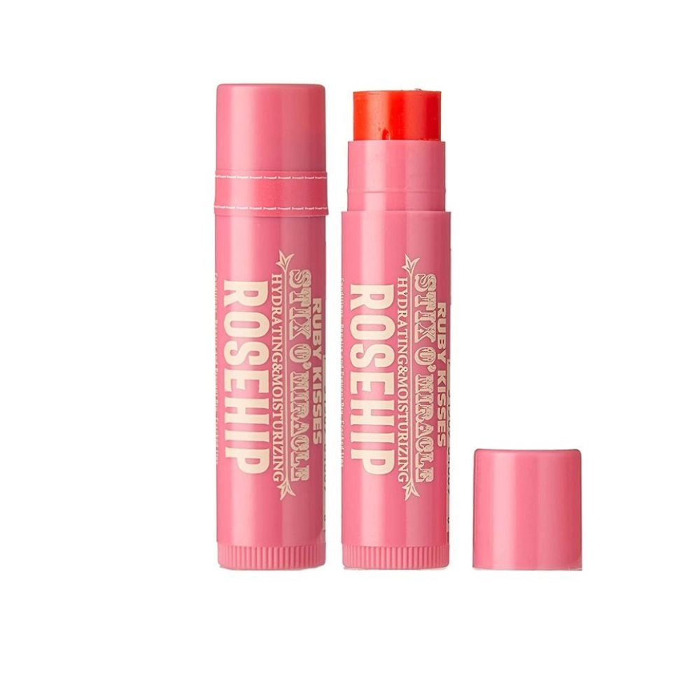 Balsam Buze KissUSA Ruby Kisses Stix O`Miracle Lip Balm Roseship