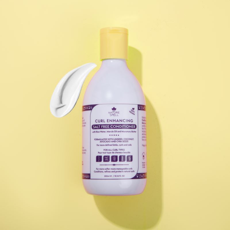 Balsam pentru Par Cret & Ondulat Nature Spell Curl Enhancing Salt Free Conditioner