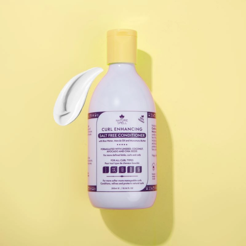 Balsam pentru Par Cret & Ondulat Nature Spell Curl Enhancing Salt Free Conditioner
