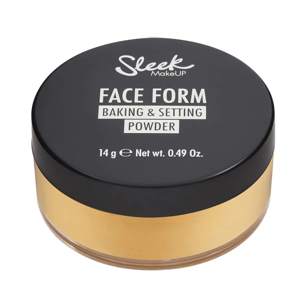 Pudra pulbere Sleek MakeUP Face Form Baking and Setting Powder Banana
