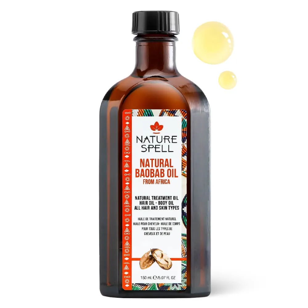 Ulei cu Baobab pentru Par & Piele Nature Spell Baobab Oil For Hair and Skin