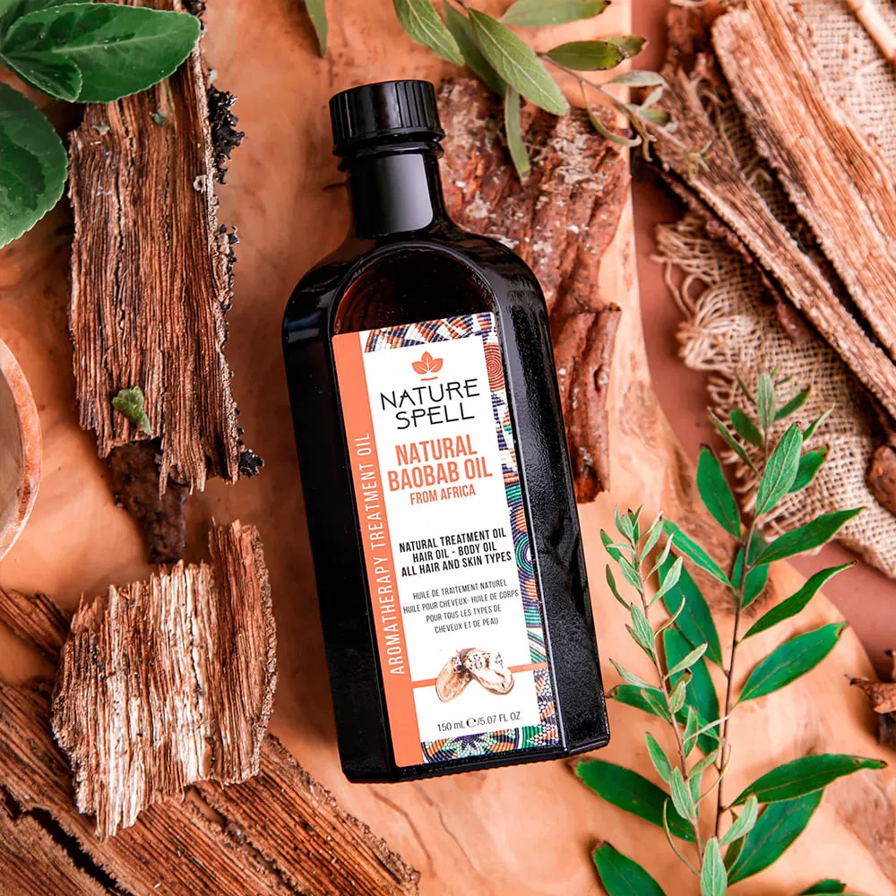Ulei cu Baobab pentru Par & Piele Nature Spell Baobab Oil For Hair and Skin