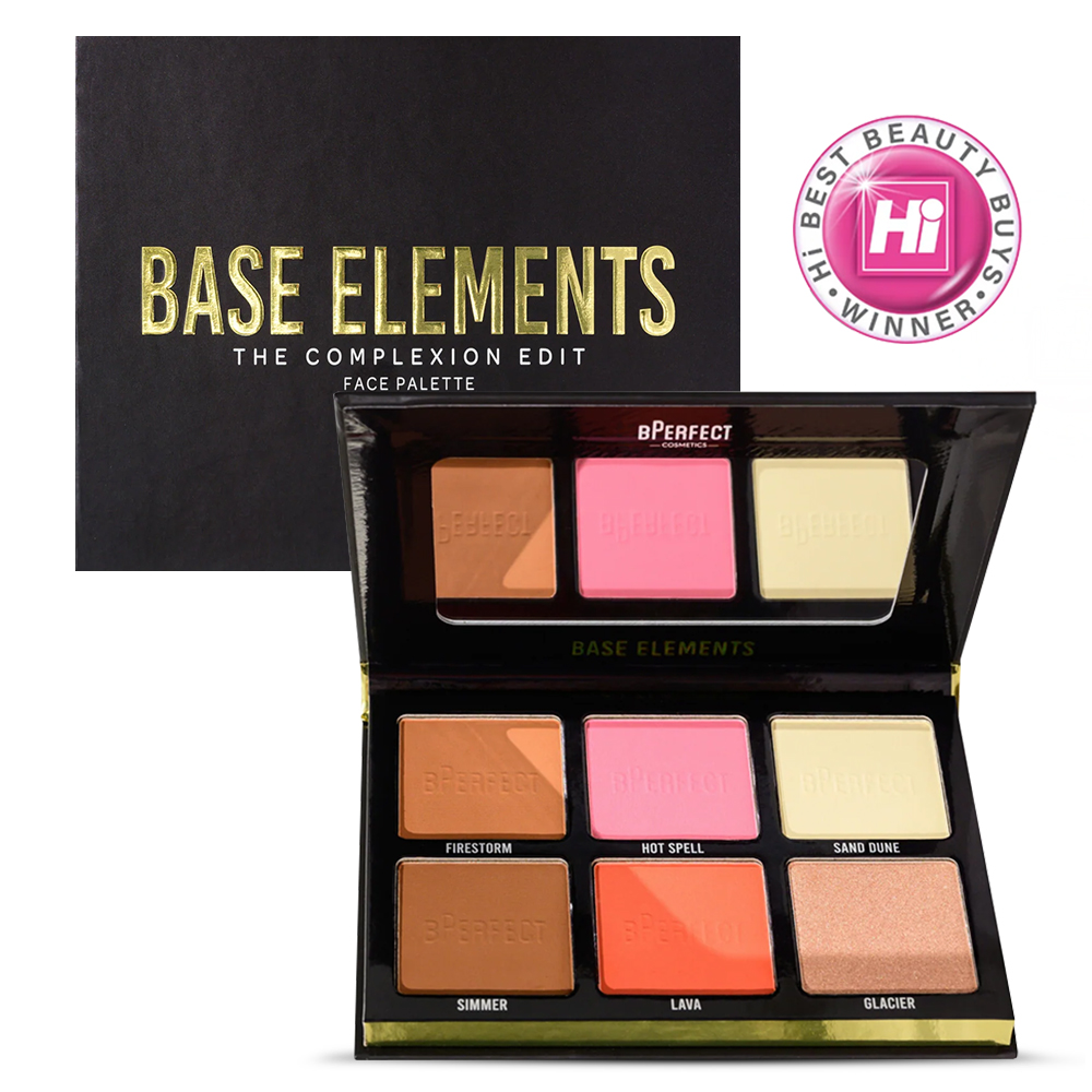 Paleta pentru Conturarea Fetei BPerfect Base Elements - The Complexion Edit Palette