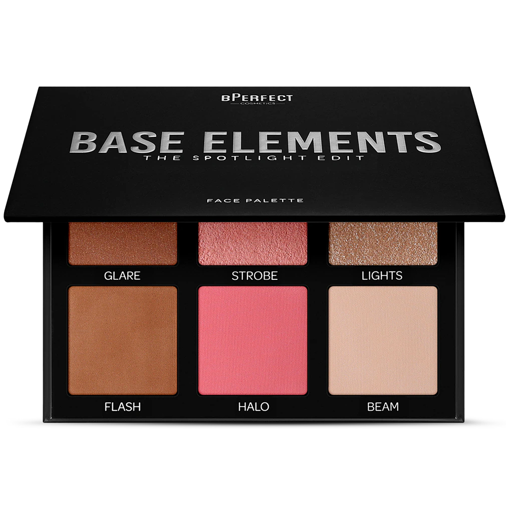 Paleta pentru Conturarea Fetei BPerfect Base Elements - The Spotlight Edit Palette