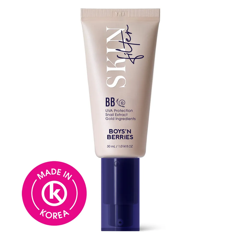 BB Cream Cu Extract de Melc & Aur Boys`n Berries Skin Filter SPF50 Warm Beige