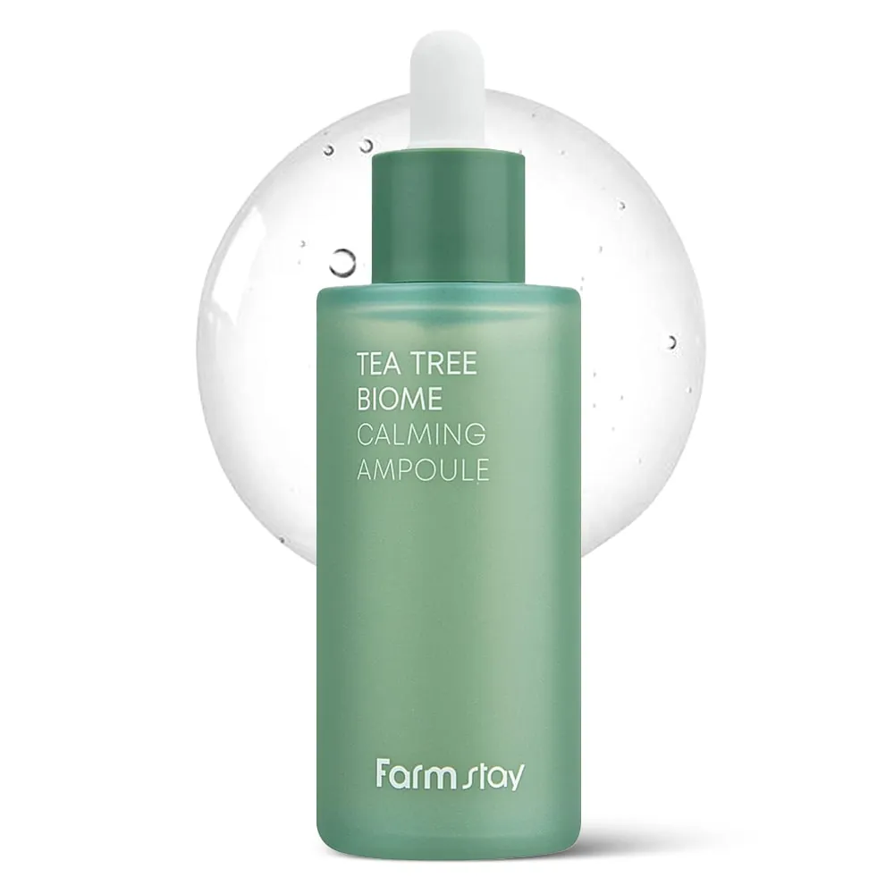 Emulsie Calmanta & Hranitoare cu Arbore de Ceai Farmstay Biome Calming Ampoule
