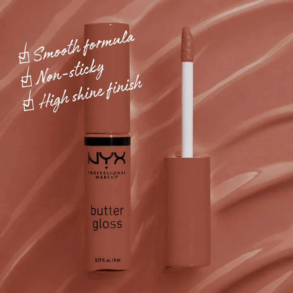 Luciu buze NYX Professional Makeup Butter Gloss Bit of Honey