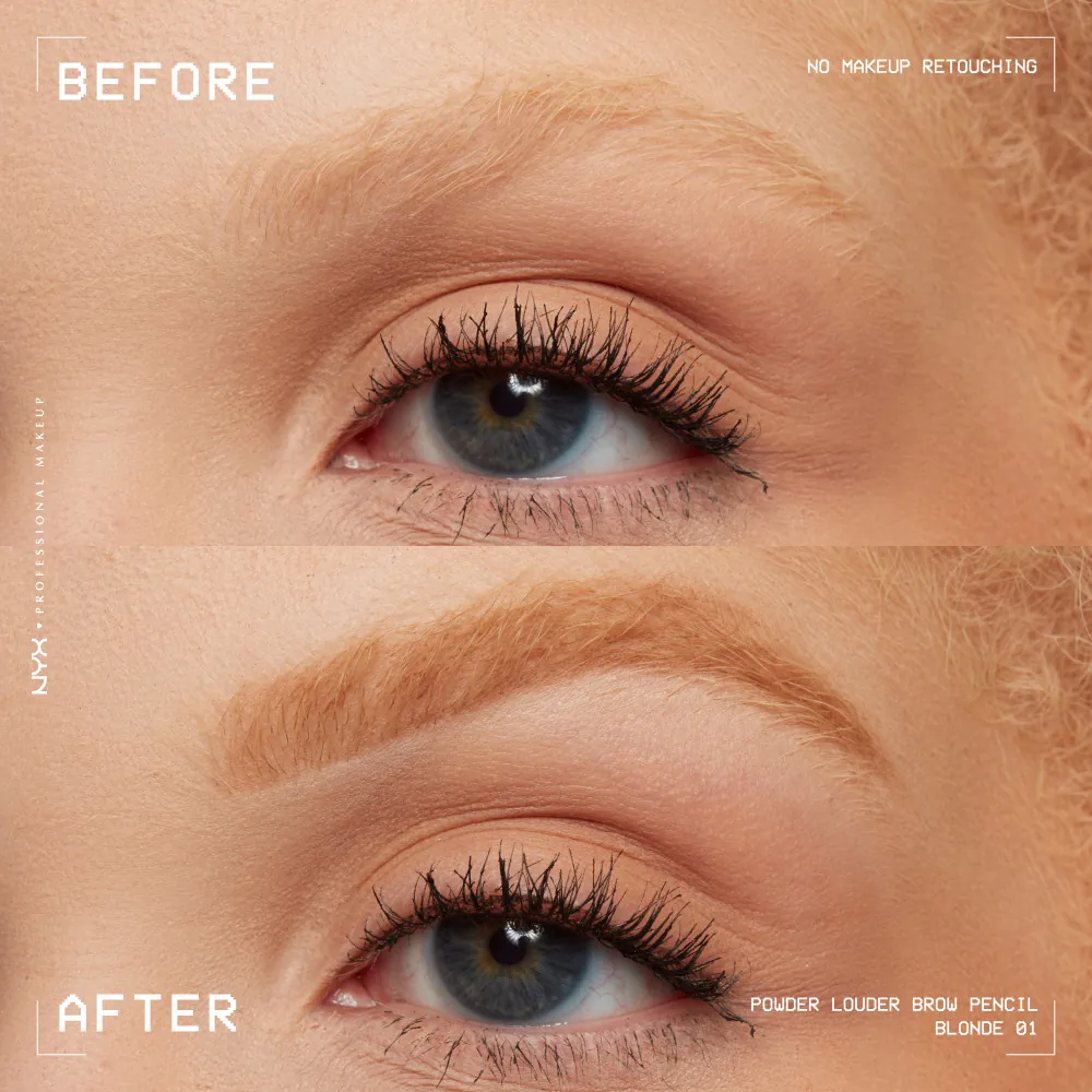 Creion pentru Sprancene Nyx Professional Makeup Powder Louder Brow Pencil BLONDE