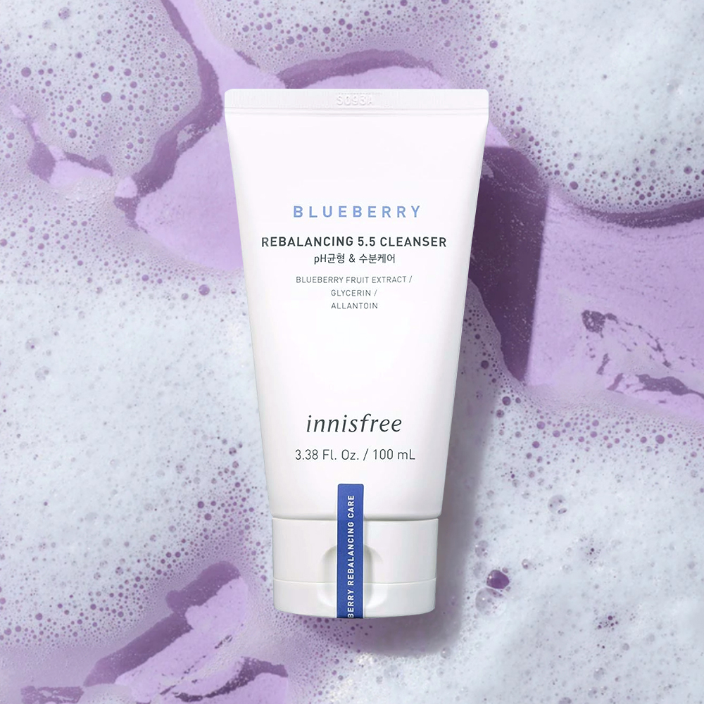 Spuma de Curatare pentru Reechilibrare Innisfree Blueberry Rebalancing 5.5 Cleanser