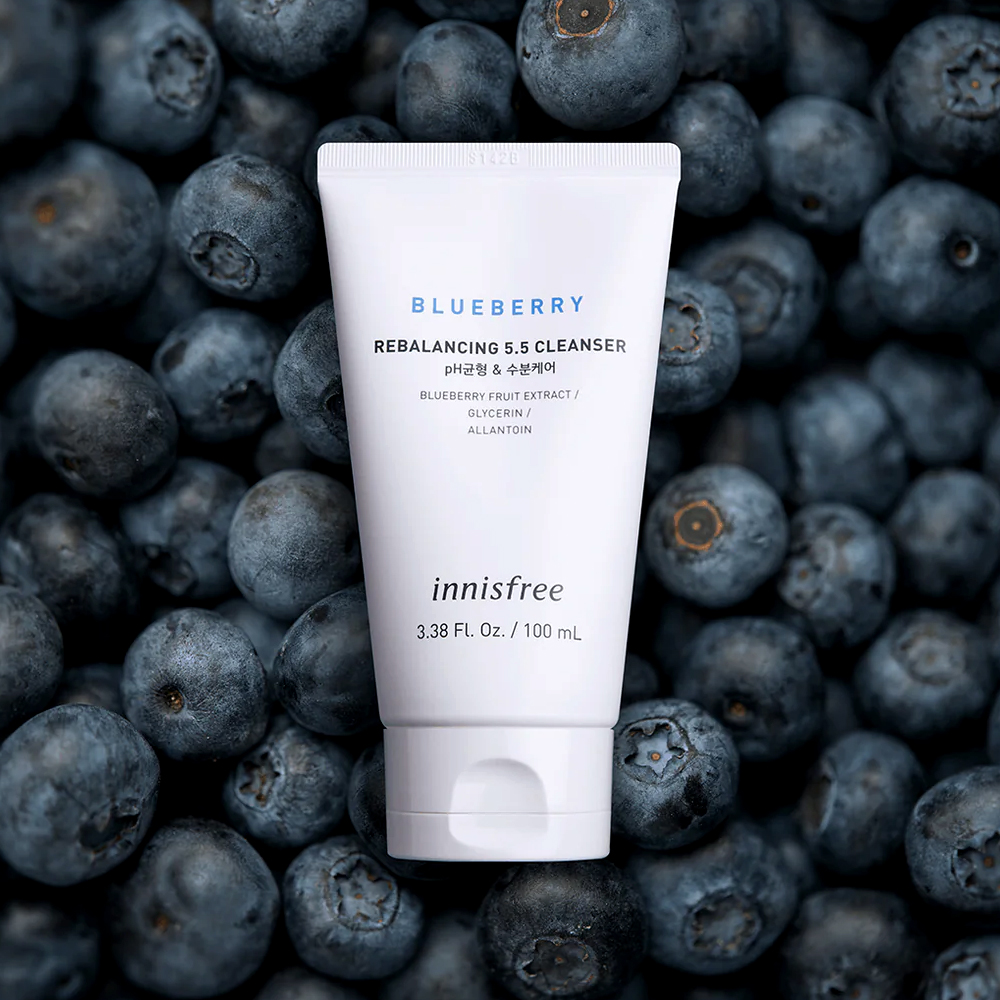 Spuma de Curatare pentru Reechilibrare Innisfree Blueberry Rebalancing 5.5 Cleanser