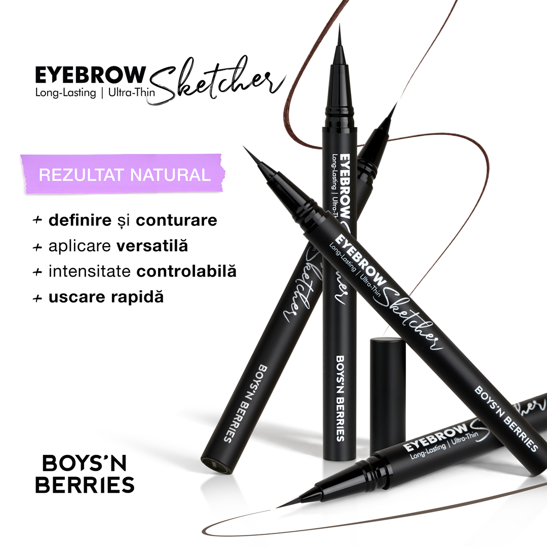 Carioca sprancene Boys`n Berries Eyebrow Sketcher — imaginea 5