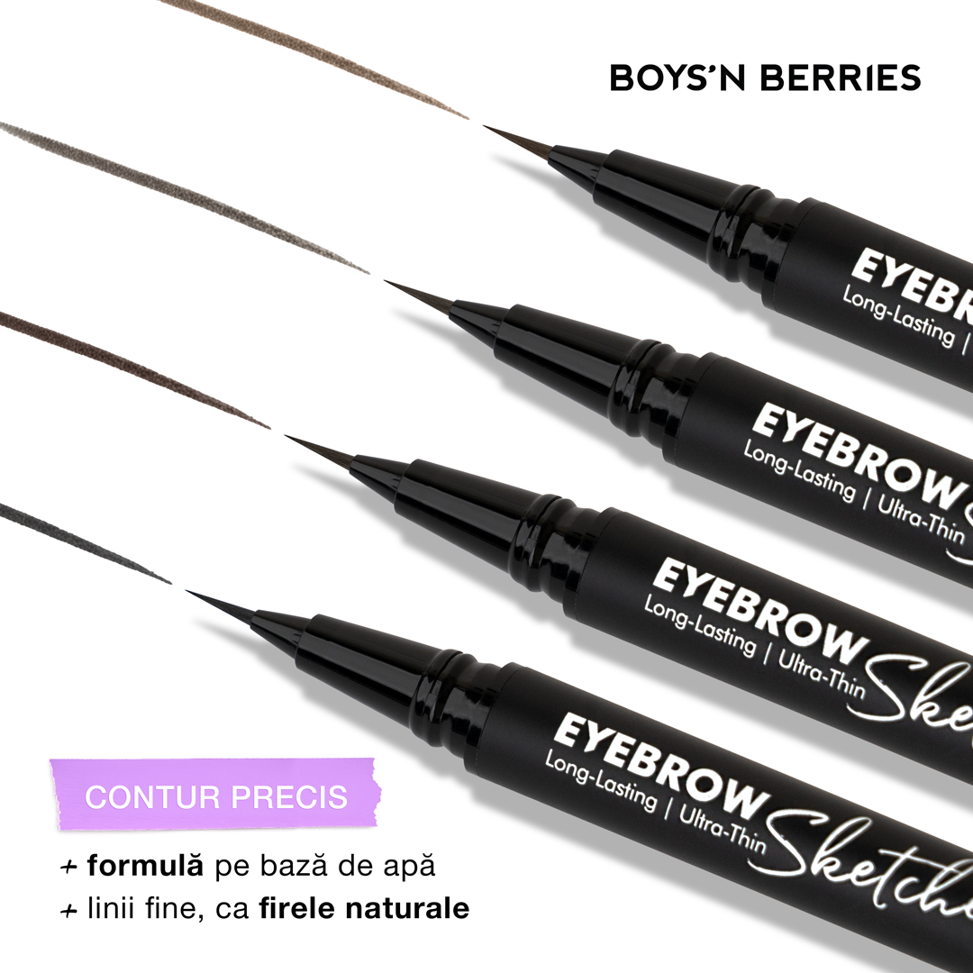 Carioca sprancene Boys`n Berries Eyebrow Sketcher — imaginea 6