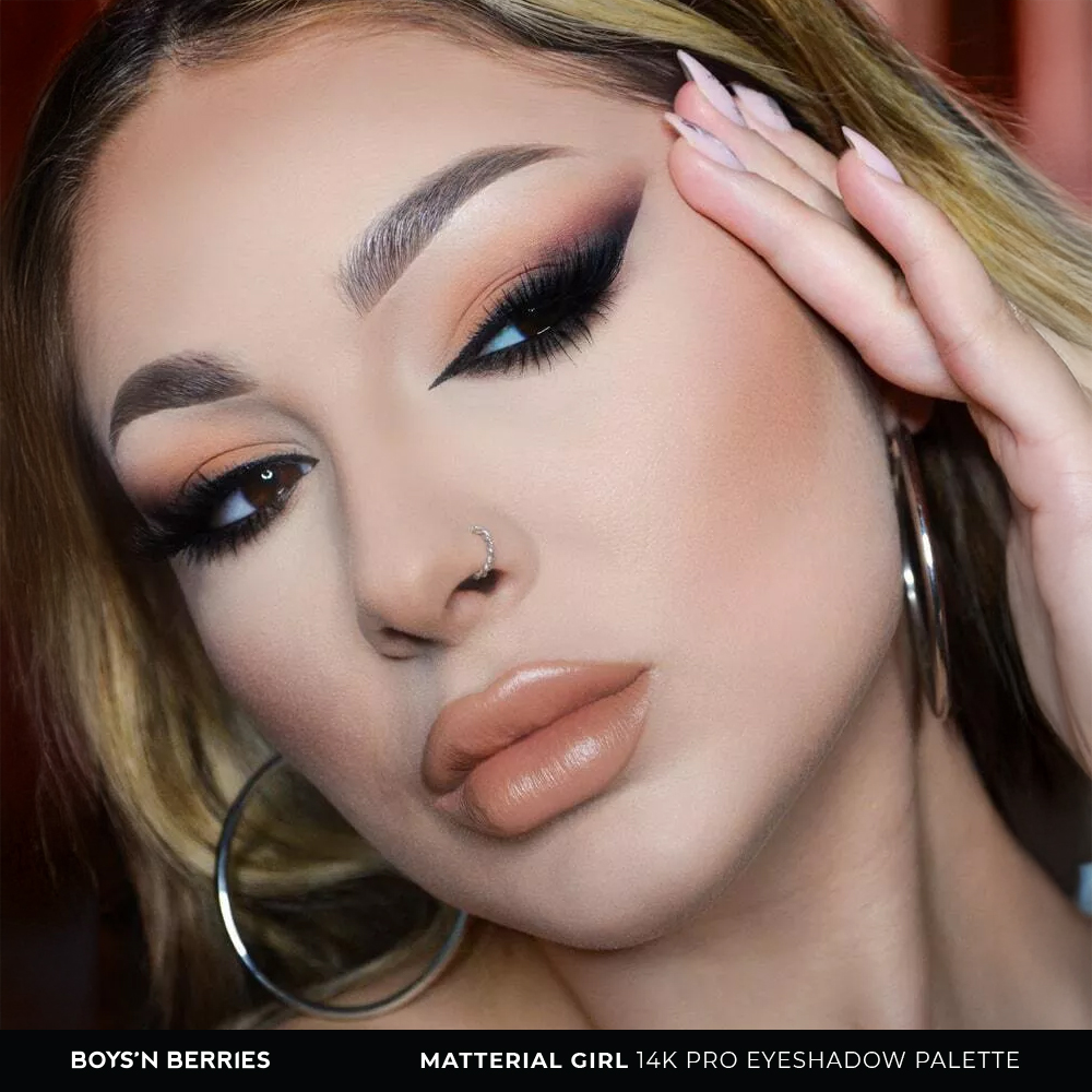 Paleta Farduri Boys`n Berries 14K Pro Eyeshadow Palette Matterial Girl