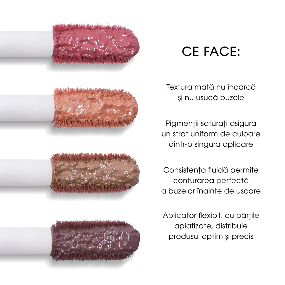 Ruj Lichid Mat Boys`n Berries Nudelicious