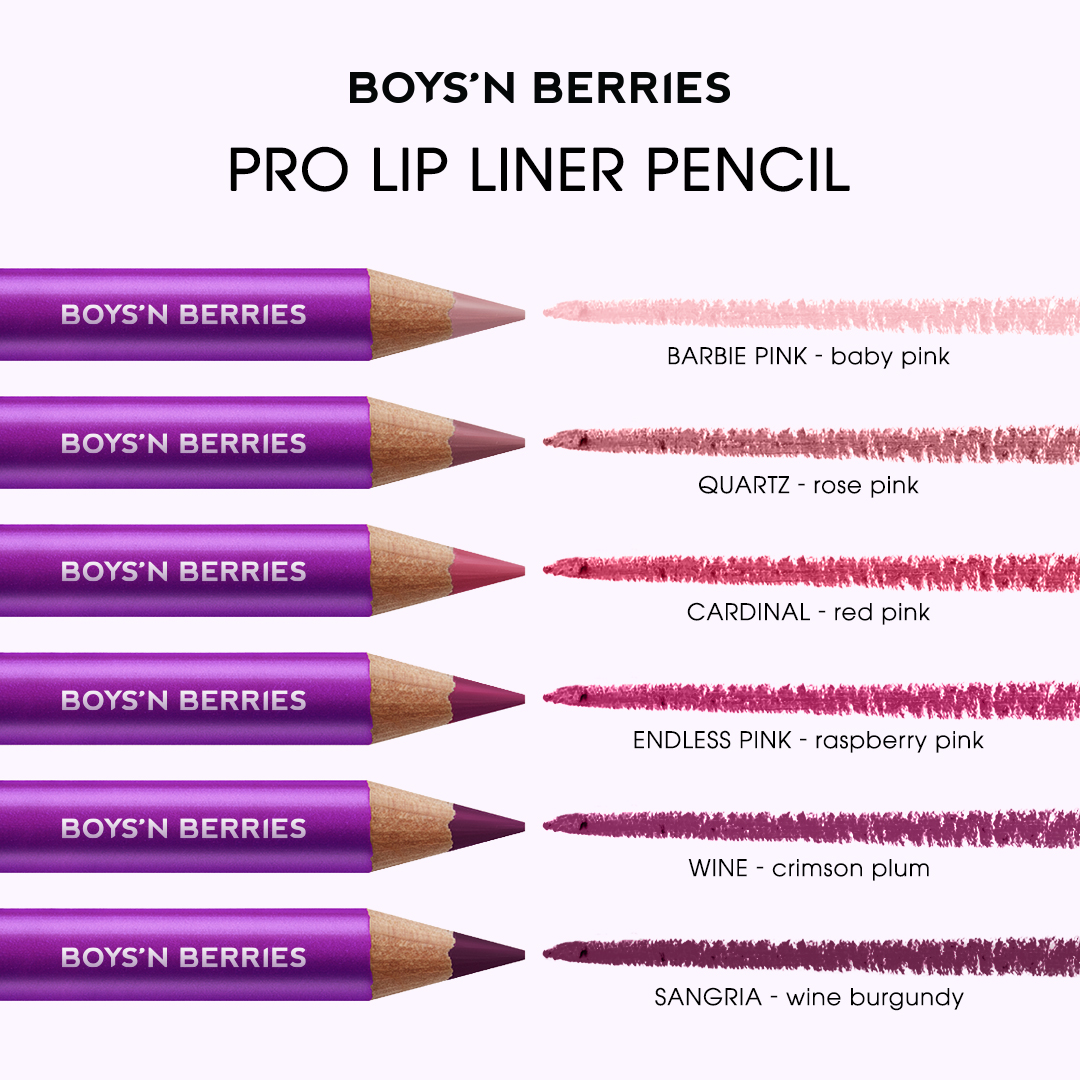 Creion Buze Boys`n Berries Pro Lip Liner Pencil Barbie Pink