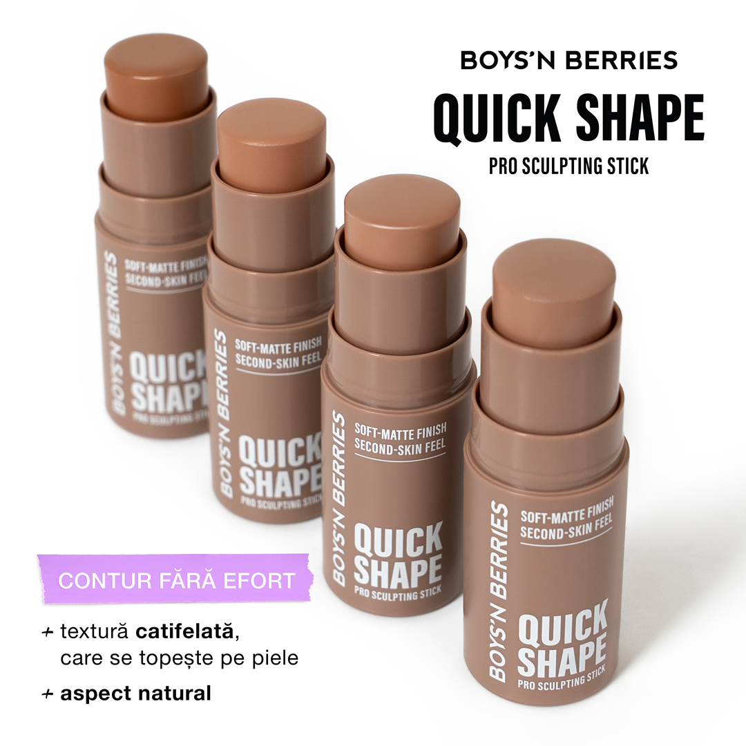 Stick de conturare a feței Boys’n Berries Quick Shape Pro Scul — imaginea 6