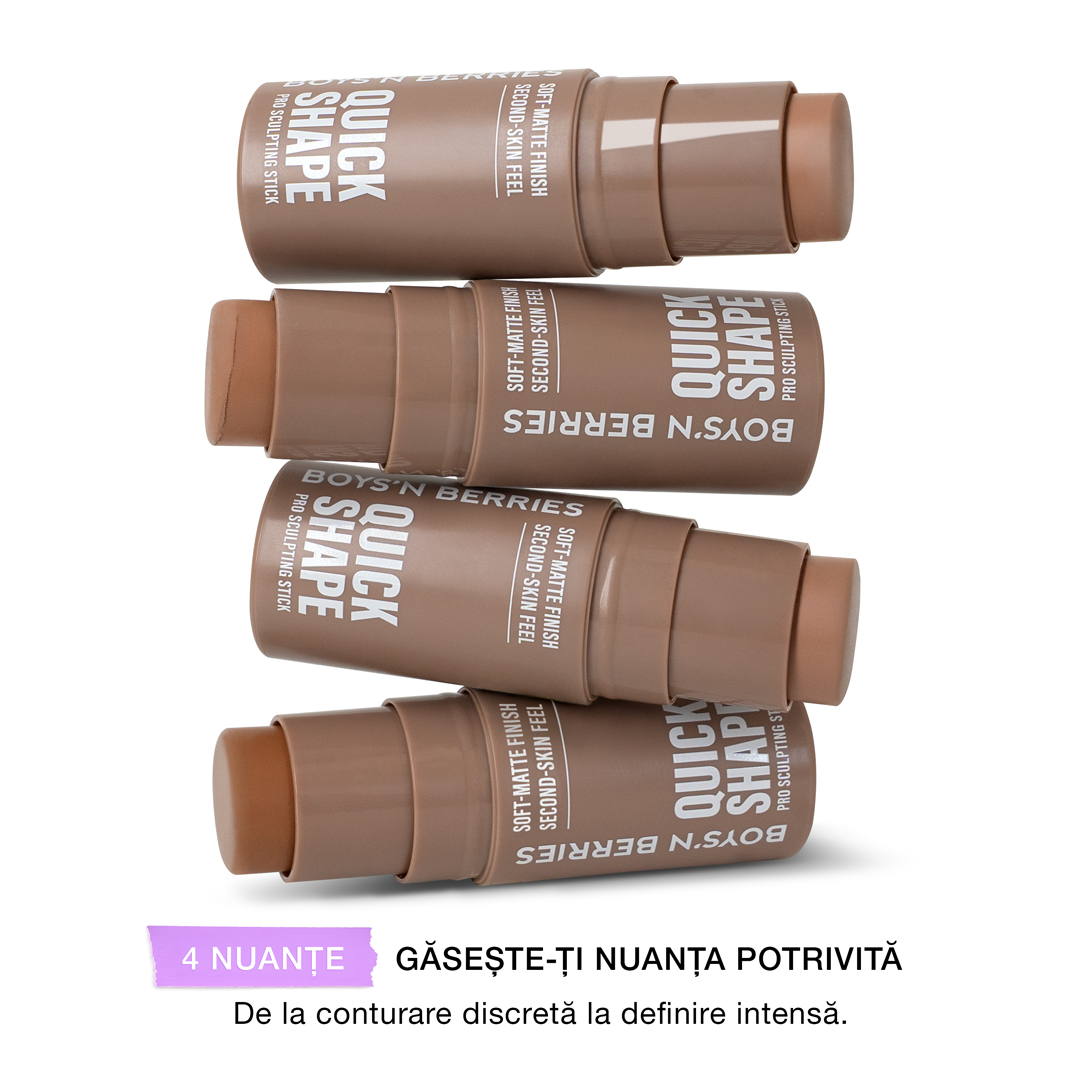 Stick de conturare a feței Boys’n Berries Quick Shape Pro Scul — imaginea 7