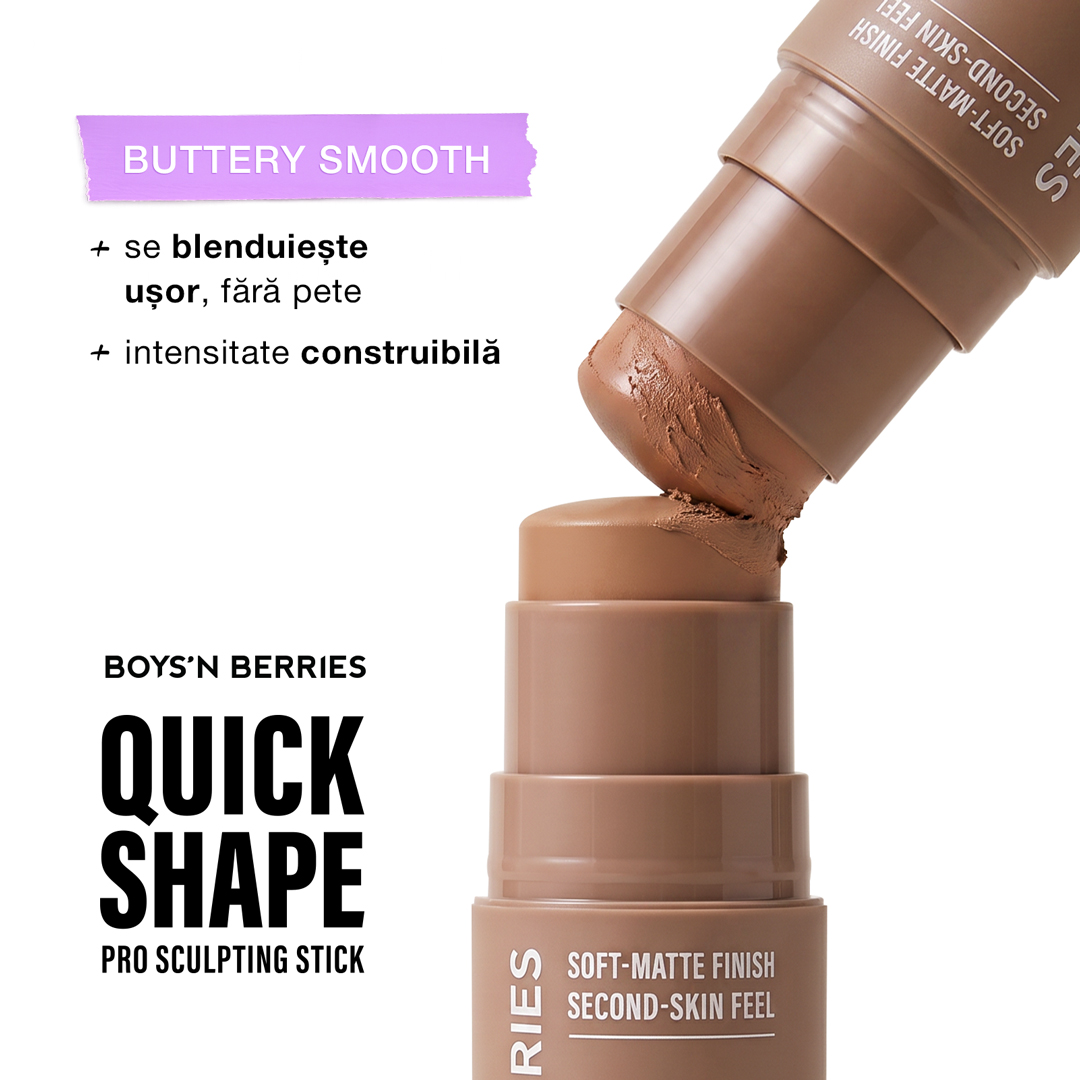Stick de conturare a feței Boys’n Berries Quick Shape Pro Scul — imaginea 8