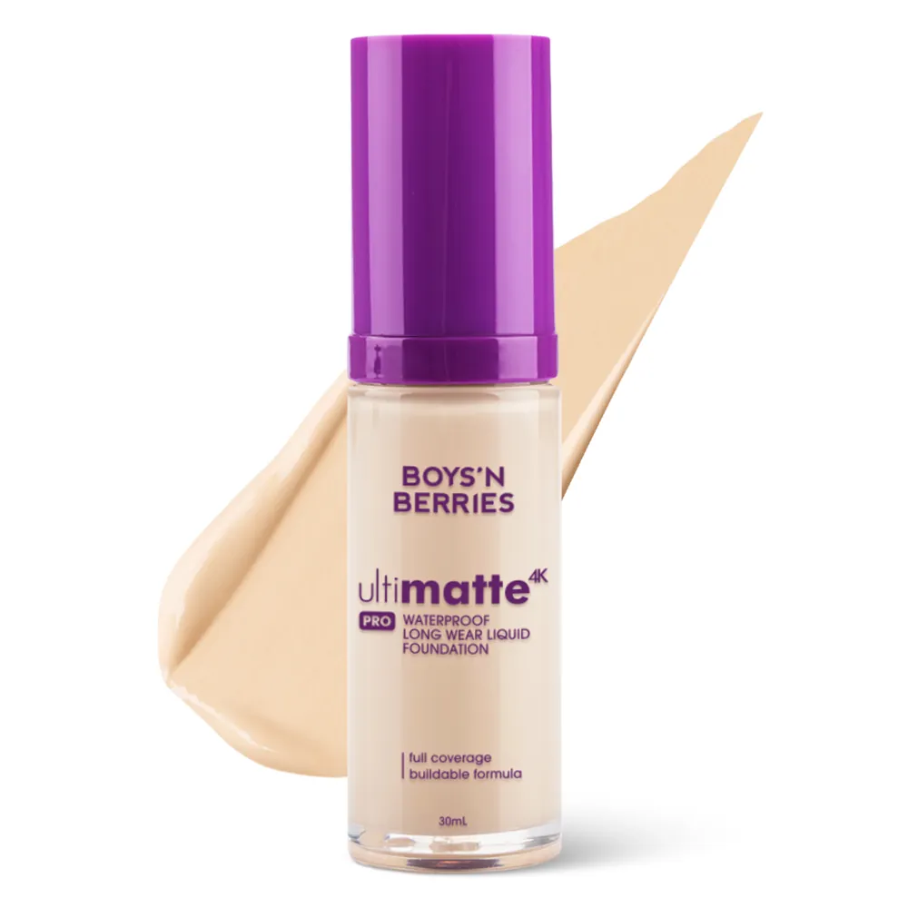 Fond de Ten Boys`n Berries Ultimatte 4K PRO Liquid Foundation Fair