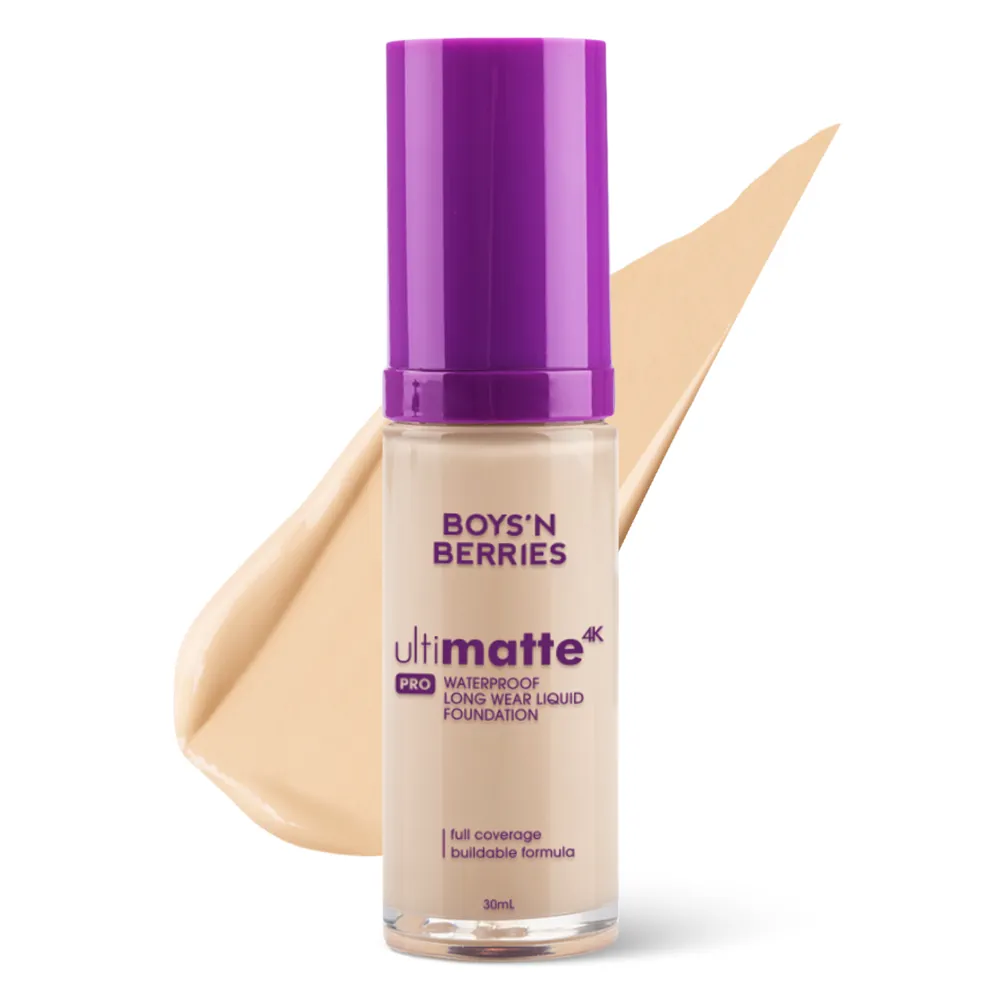 Fond de Ten Boys`n Berries Ultimatte 4K PRO Liquid Foundation Light