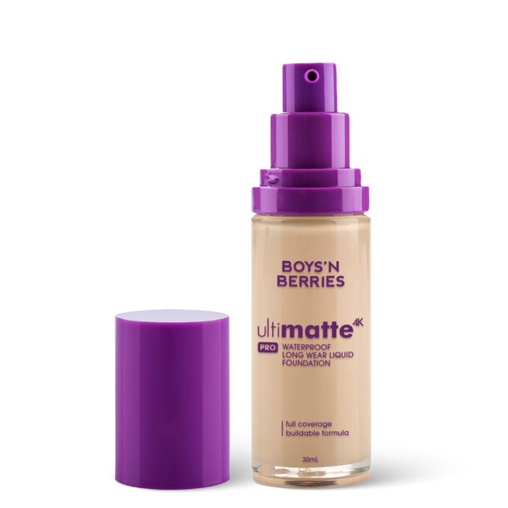 Fond de Ten Boys`n Berries Ultimatte 4K PRO Liquid Foundation Beige