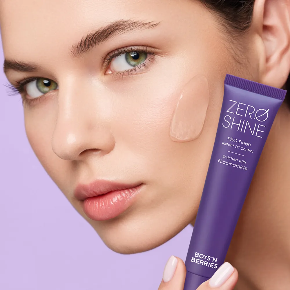 Primer pentru ten gras Boys`n Berries Zero Shine Pro Finish Instant Oil control