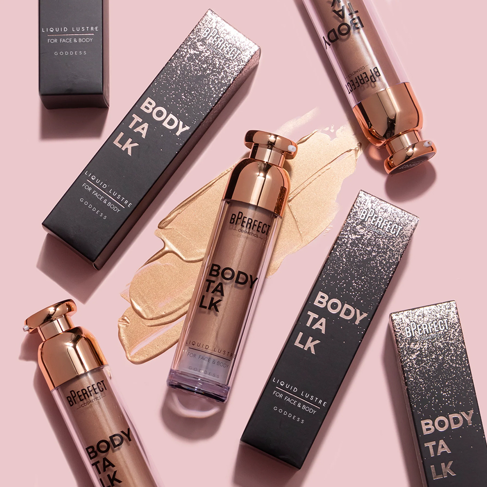 Iluminator Lichid pentru Fata si Corp BPerfect BodyTalk Liquid Luster
