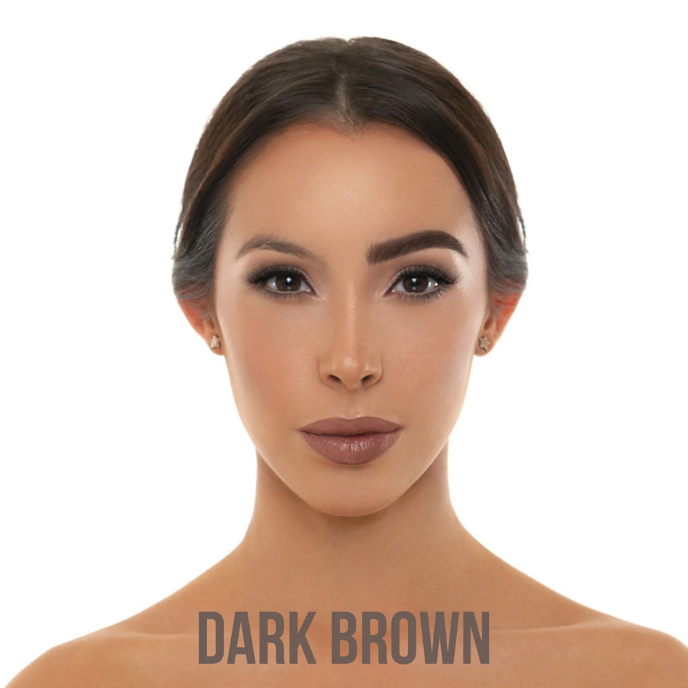 Kit sprancene BPerfect Indestructi`Brow Lock & Load Eyebrow Pomade & Powder Duo Dark Brown