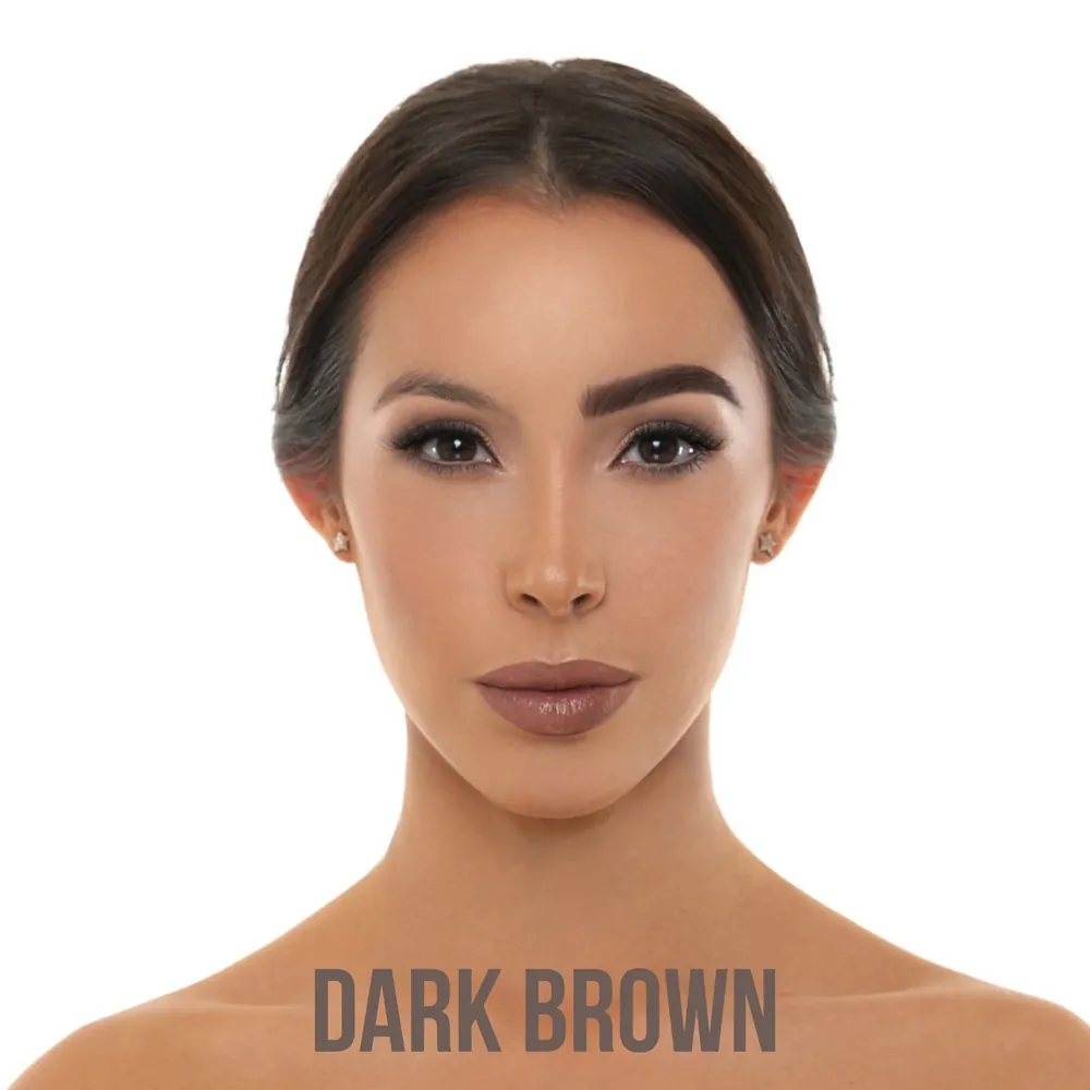Kit sprancene BPerfect Indestructi`Brow Lock & Load Eyebrow Pomade & Powder Duo Dark Brown