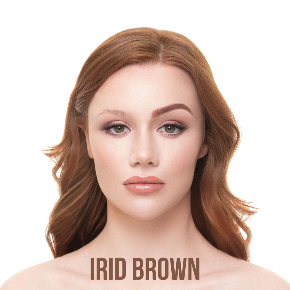 Kit sprancene BPerfect Indestructi`Brow Lock & Load Eyebrow Pomade & Powder Duo Irid Brown
