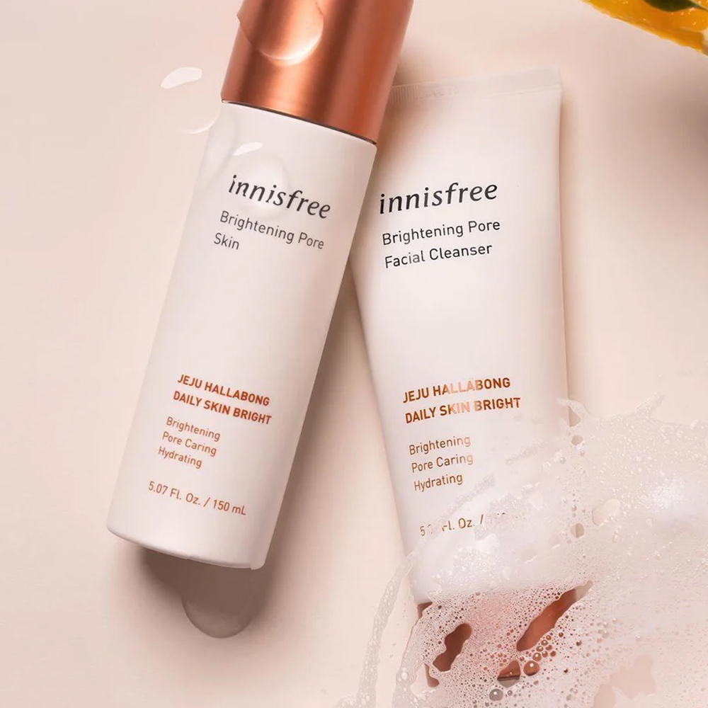Lotiune Tonica pentru Luminozitate & Pori Dilatati Innisfree Brightening Pore Skin Toner