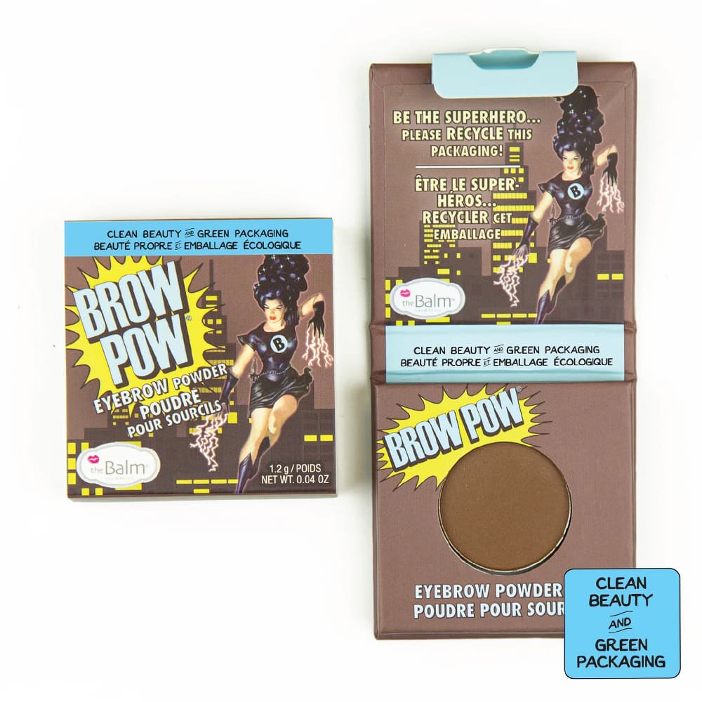 Fard pentru Sprancene theBalm Brow Pow Light Brown