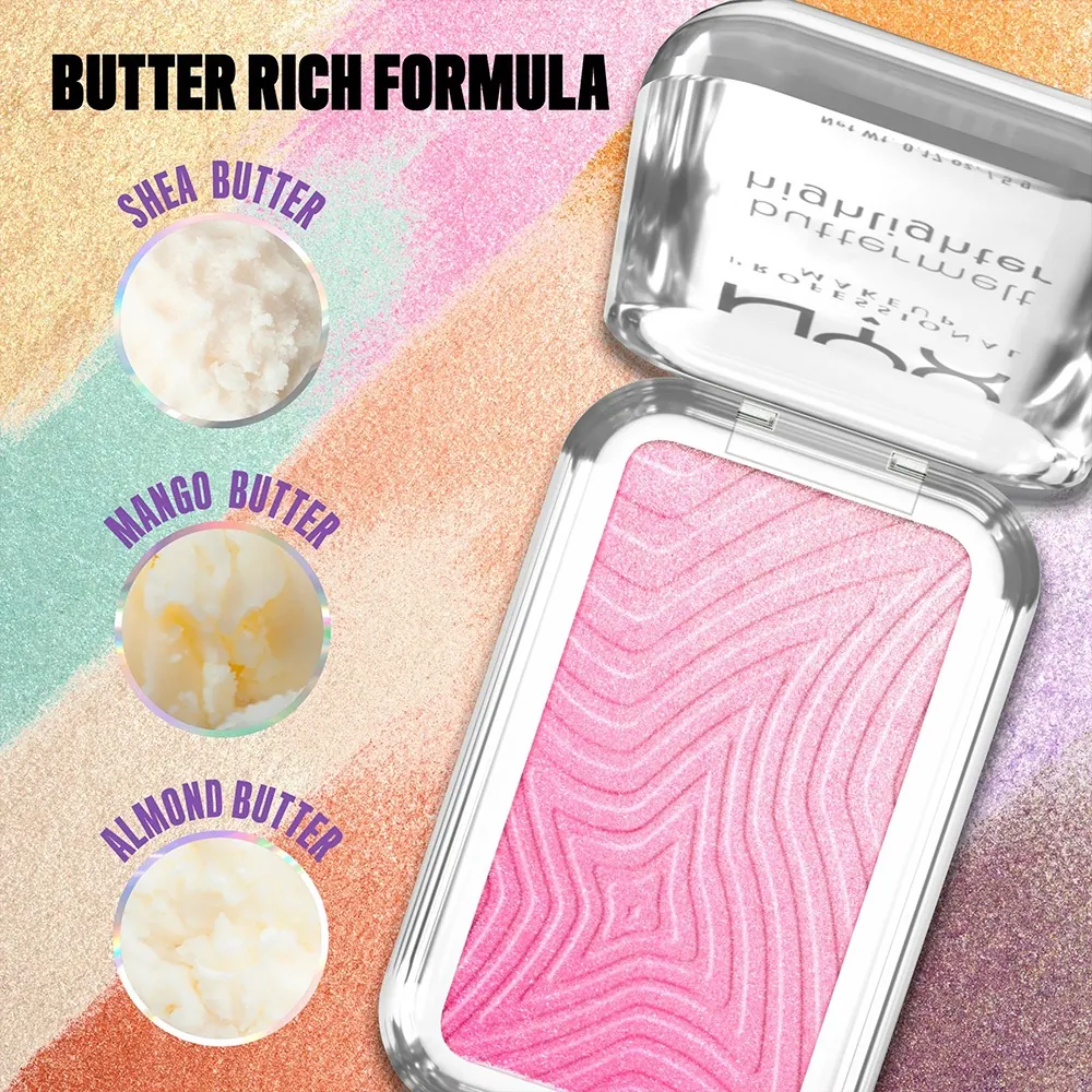 Iluminator pudra NYX Professional Makeup Buttermelt 15 U Butta Werk