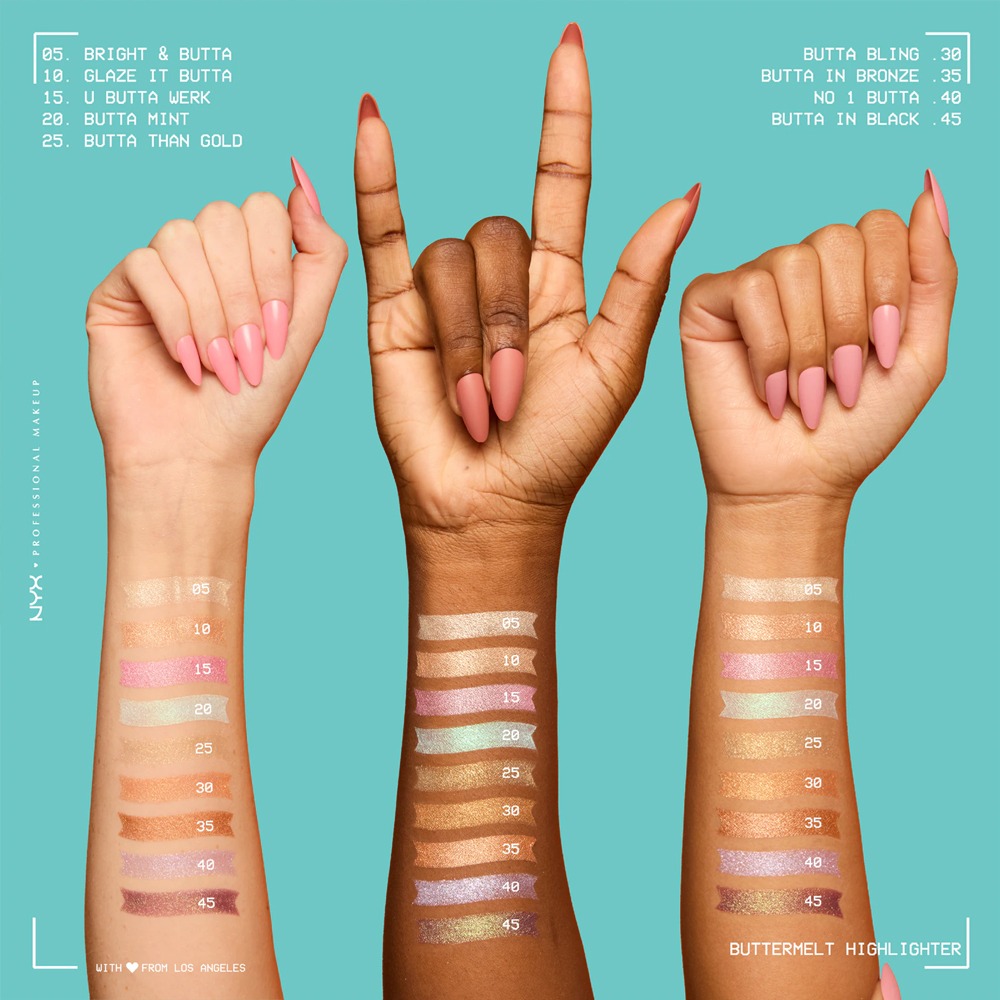 Iluminator pudra NYX Professional Makeup Buttermelt 15 U Butta Werk