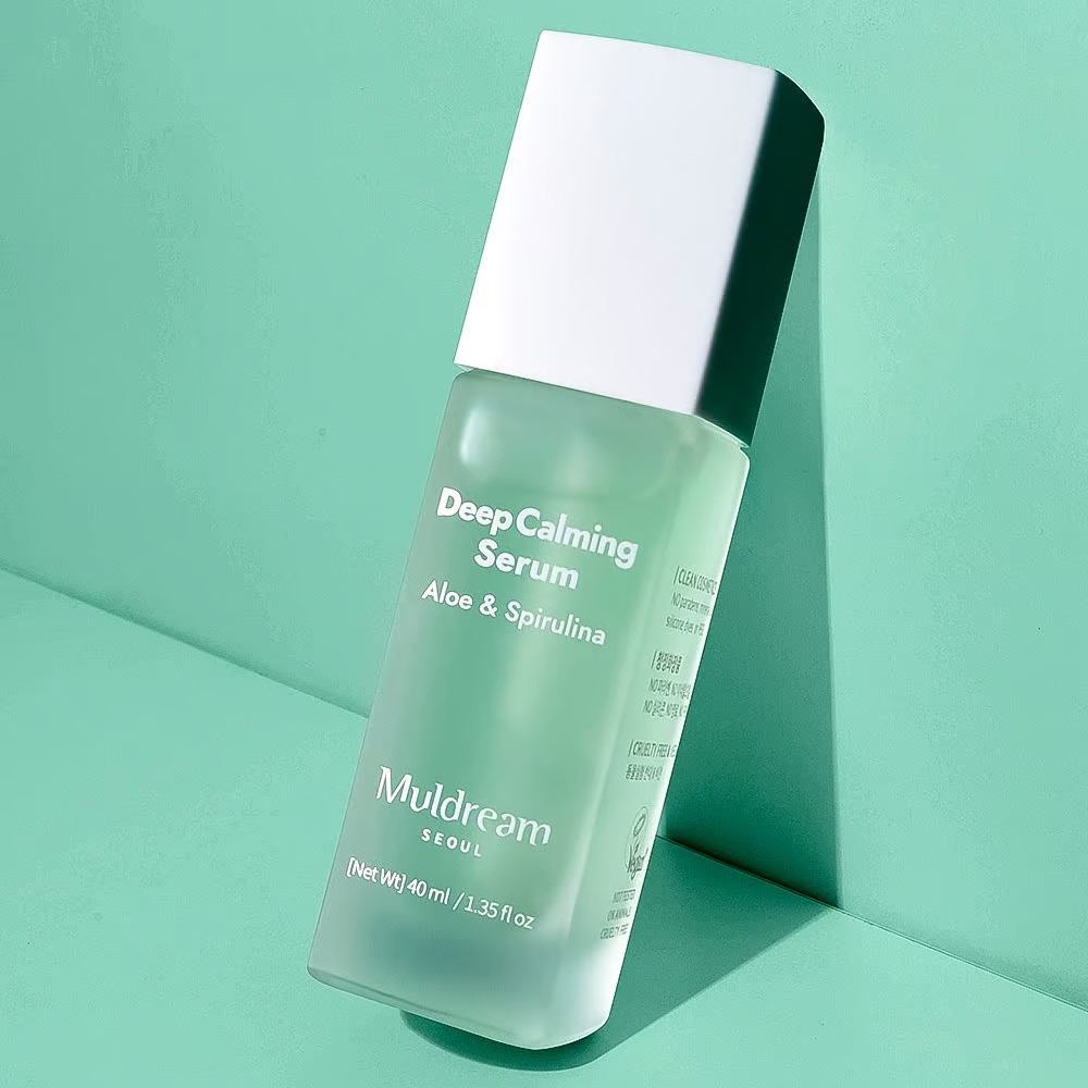 Ser Hidratant & Calmant cu Centella Asiatica, Aloe & Spirulina Muldream Deep Calming Serum