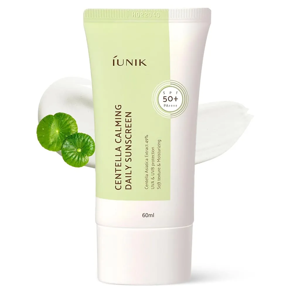 Crema cu Protectie Solara Iunik Centella Calming Daily Sunscreen SPF 50+ PA++++