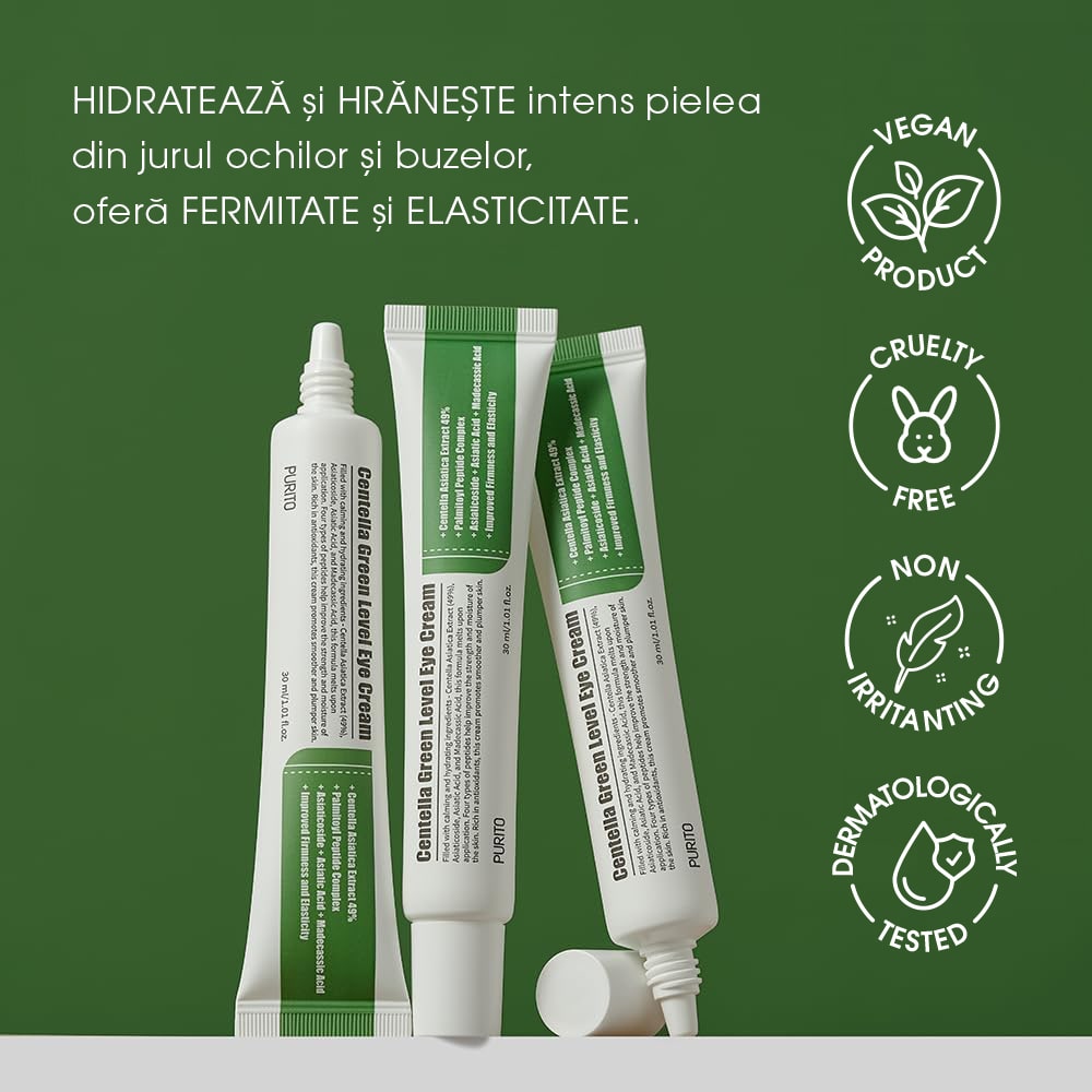 Crema pentru Zona Ochilor Purito Centella Green Level Eye Cream