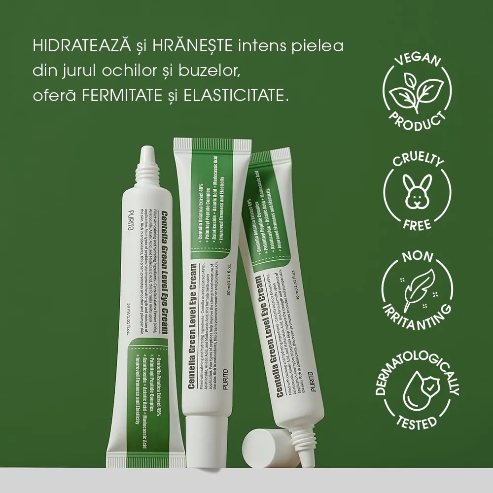 Crema pentru Zona Ochilor Purito Centella Green Level Eye Cream