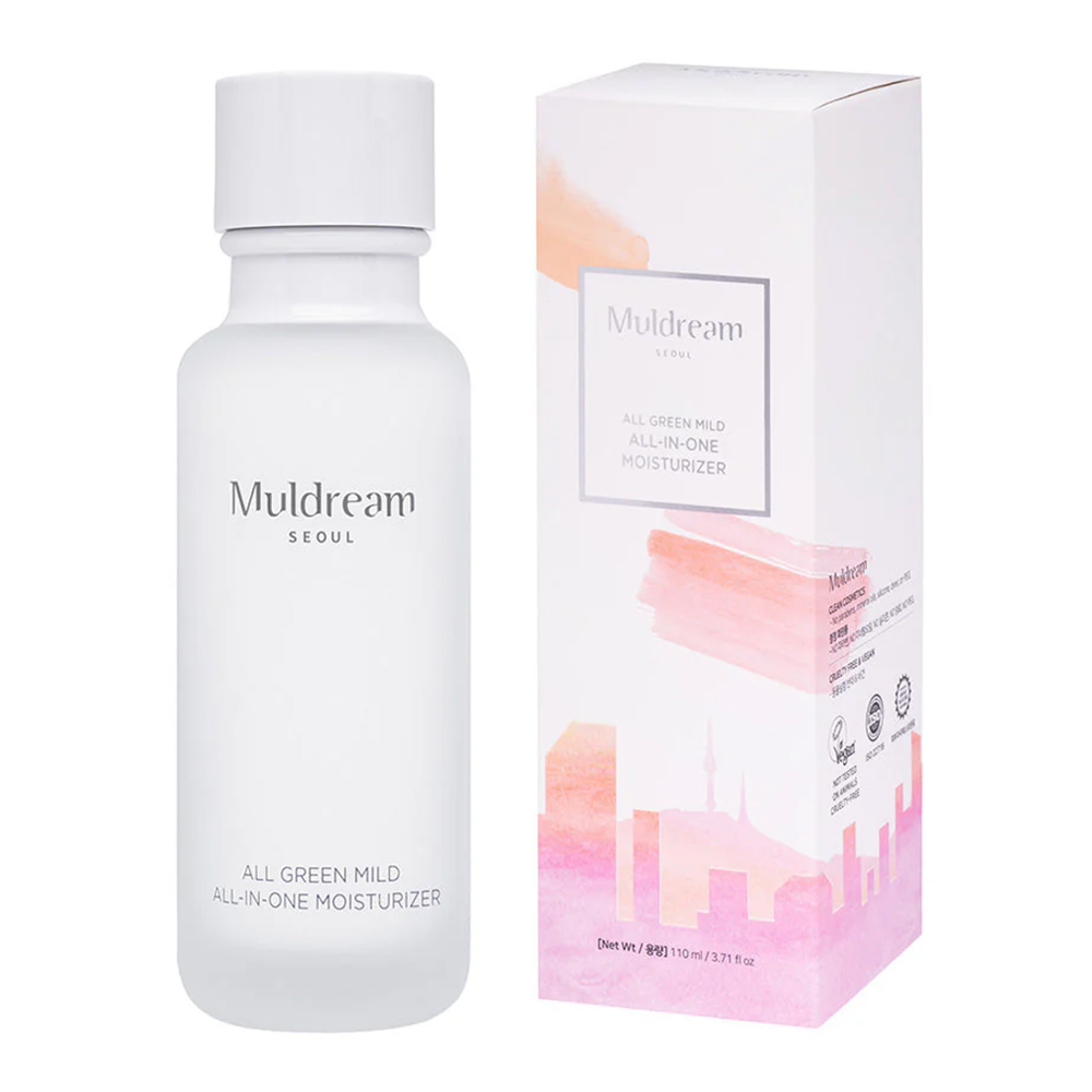 Lotiune Intens Hidratanta cu Ceramide & Peptide Muldream Vegan Green Mild All in One Moisturizer