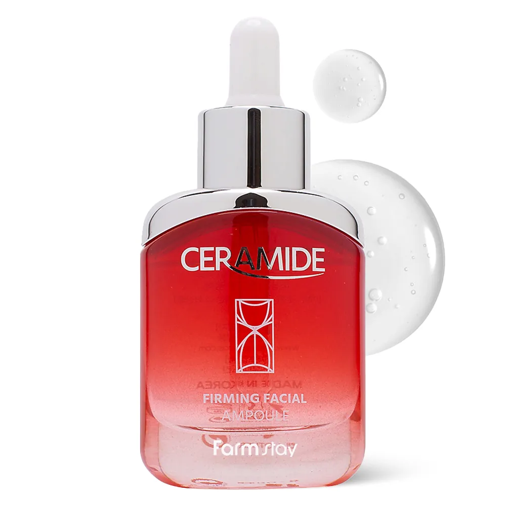 Ser pentru Fata cu Ceramide pentru Fermitate Farmstay Ceramide Firming Facial Ampoule