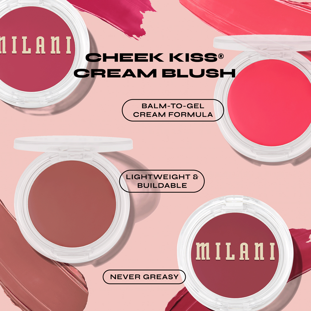 Fard de Obraz Cremos Milani Cheek Kiss Cream Blush