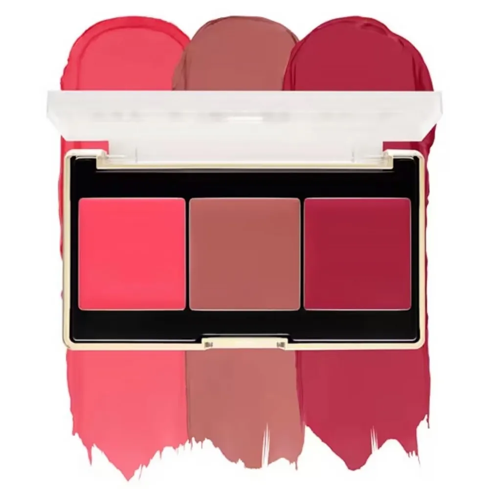Paleta de Farduri pentru Obraz Milani Cheek Kiss Cream Blush Palette 110 Sun Kissed Glow