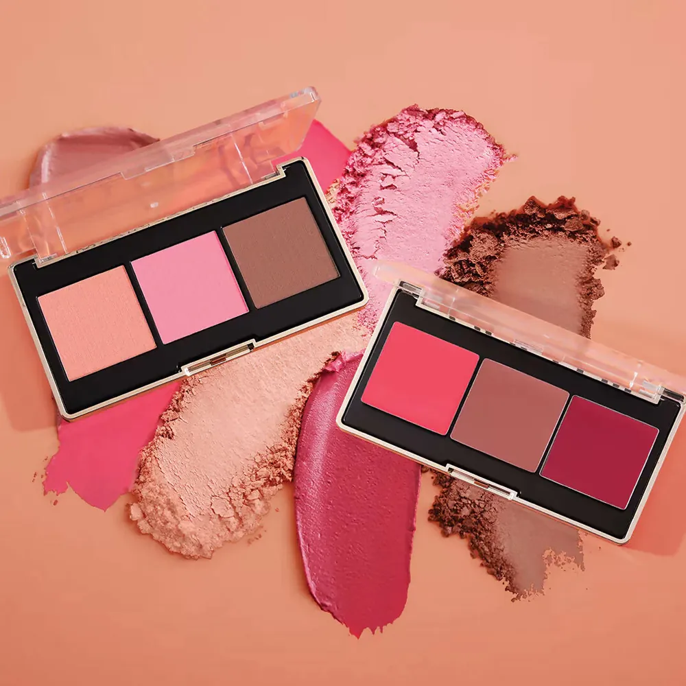 Paleta de Farduri pentru Obraz Milani Cheek Kiss Cream Blush Palette 110 Sun Kissed Glow