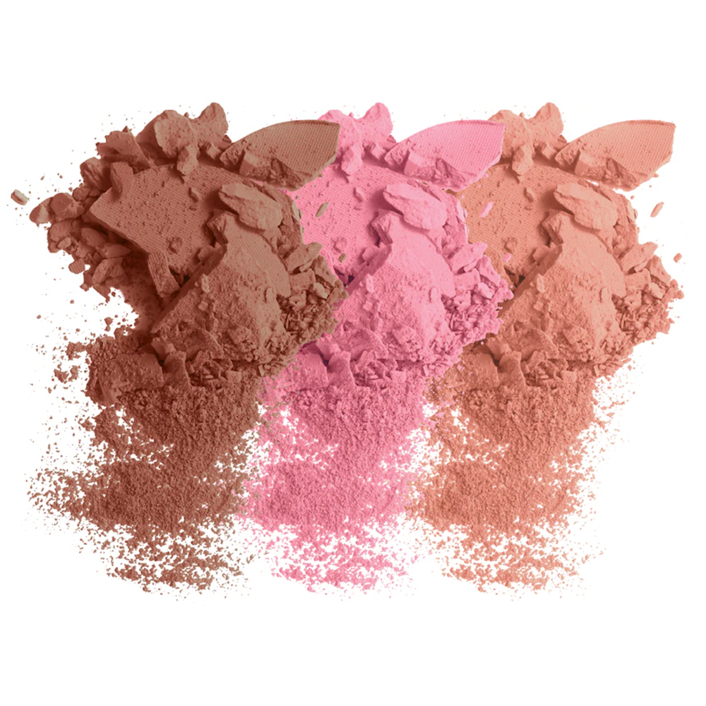 Paleta de Farduri pentru Obraz Milani Cheek Kiss Powder Blush Palette 120 Golden Hour Glow