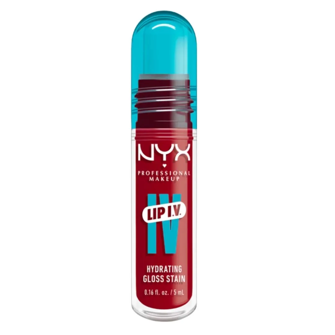 Gloss pentru buze hidratant NYX Professional Makeup Lip IV Hydrating Gloss Stain Gloss pentru buze hidratant NYX Professional Makeup Lip IV Hydrating Gloss Stain Cherry Drenched